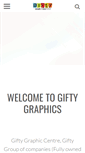 Mobile Screenshot of giftygraphics.com